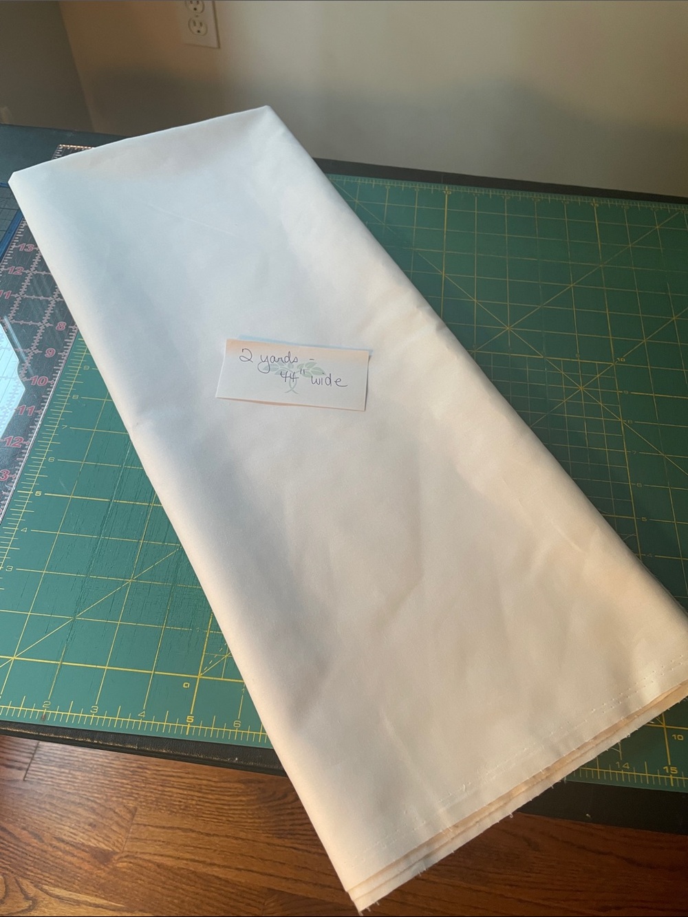 White cotton material
